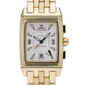 Jaeger-LeCoultre Gran Sport Chrono 295.1.59 with white dial and 18ct yellow gold case