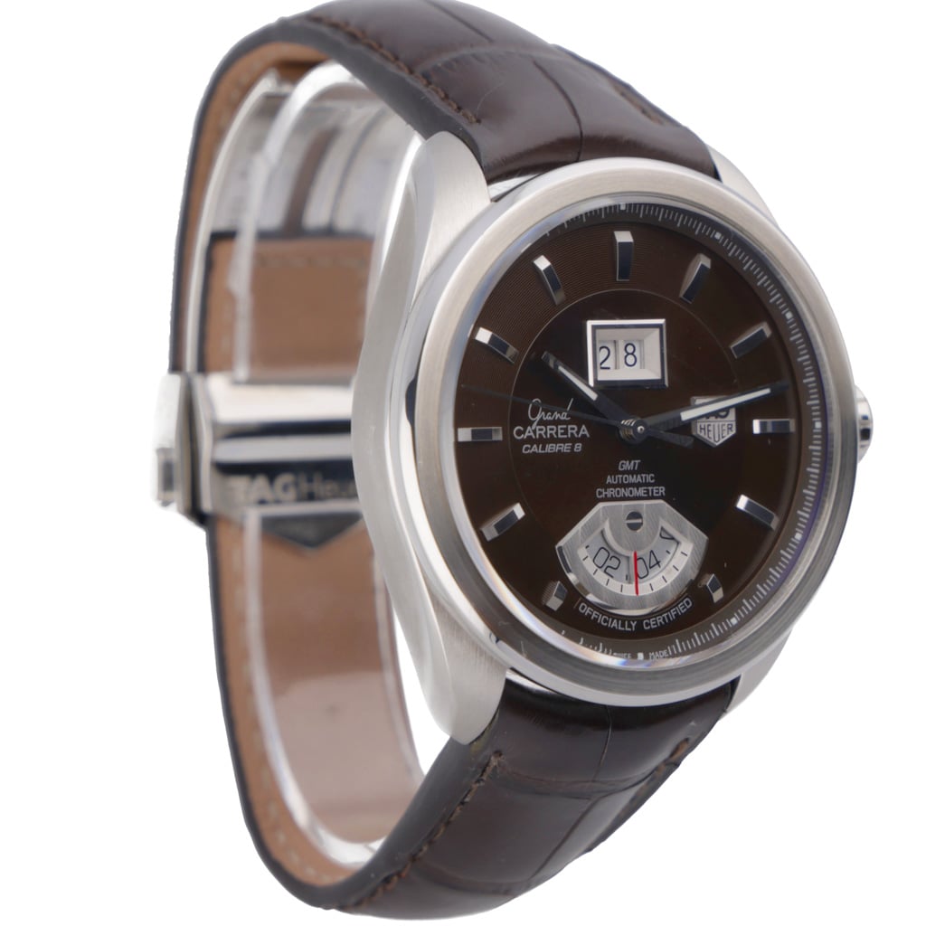 Tag Heuer Grand Carrera WAV5113.BA0901 with brown dial and steel case - product image 4