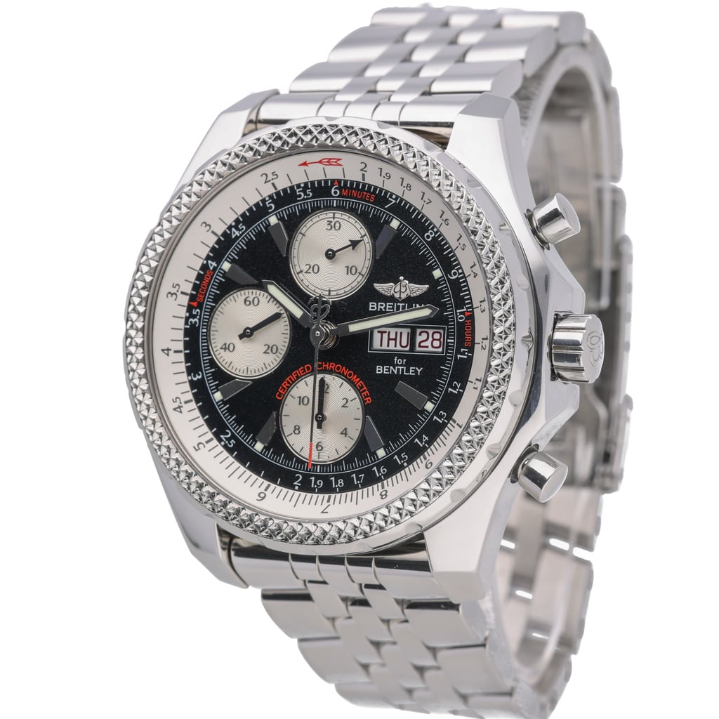 Breitling Bentley GT A13362 with black dial and steel case - product image 3