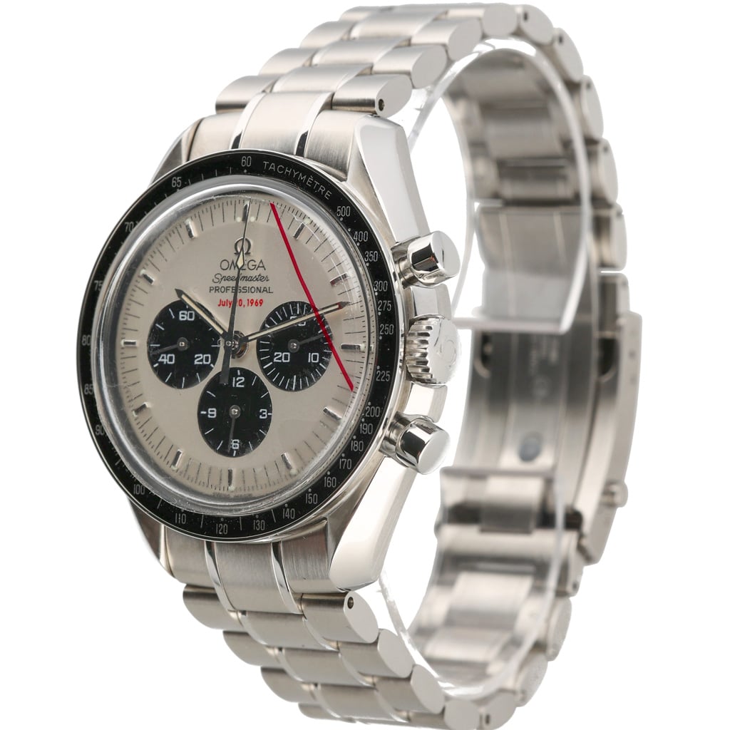 Omega Apollo 11 3569.31.00 with white dial and steel case - product image 3