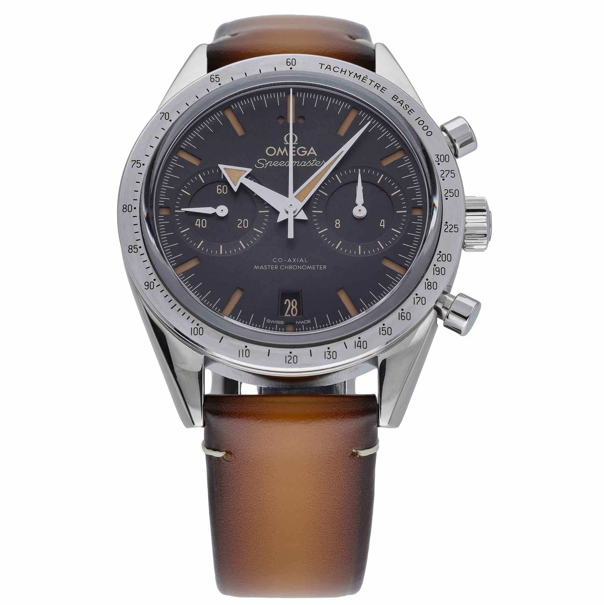 Omega Speedmaster 57 Chronograph 332.12.41.51.01.001 with black dial and steel case - product image 2