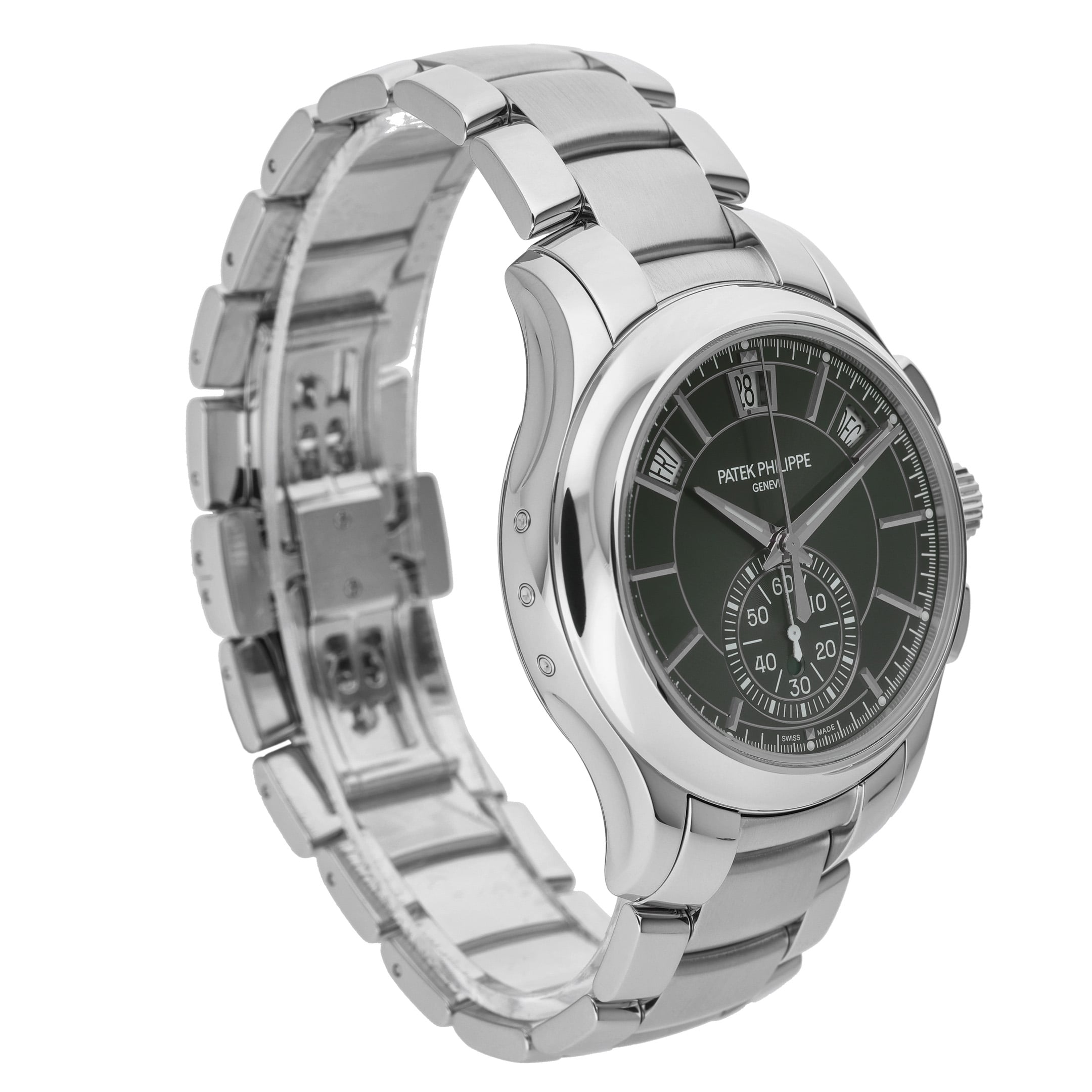 Patek Philippe Annual Calendar 5905/1A-001 with green dial and steel case - product image 4