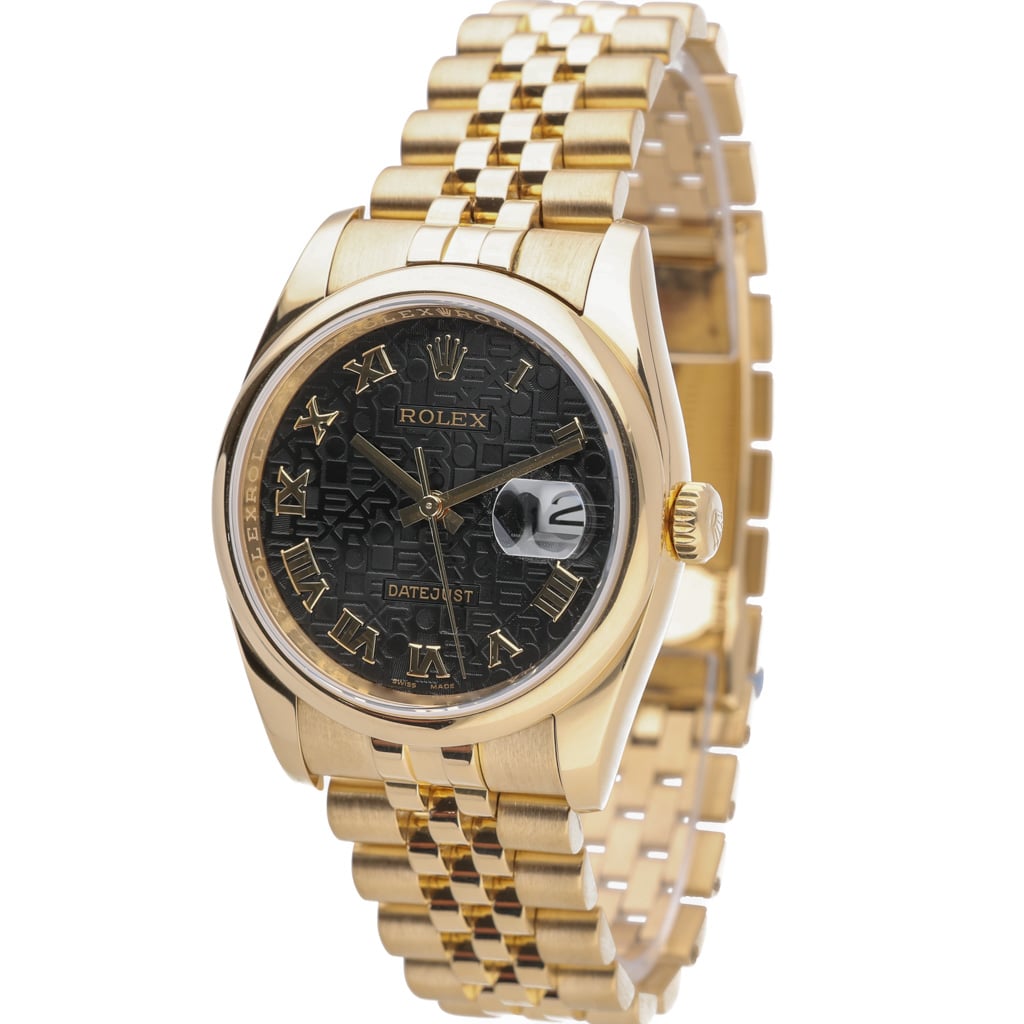 Rolex Datejust 116208 with jubilee dial and 18ct yellow gold case - product image 2