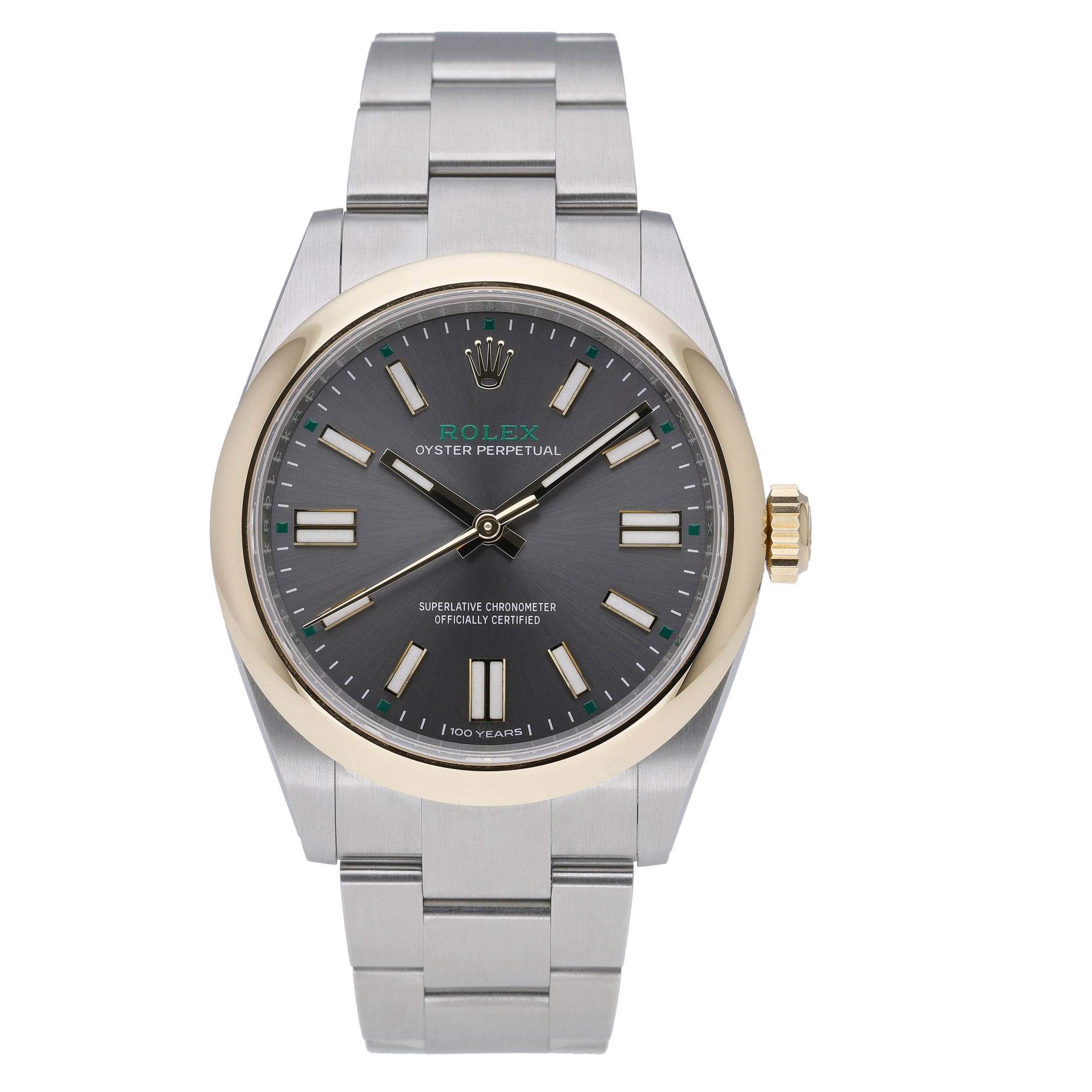 Rolex Rolex Oyster Perpetual 41 134303 with slate dial and steel & yellow gold case - product image 2