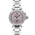 Cartier Pasha 2973 with pink dial and steel case