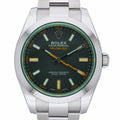 Rolex Milgauss 116400GV with black dial and oystersteel case