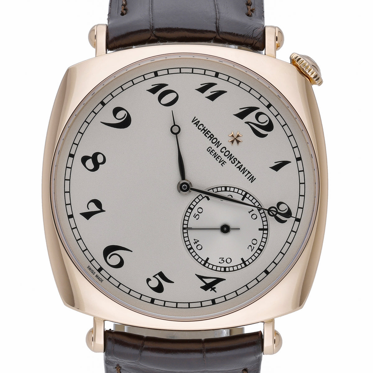 Vacheron Constantin Historiques 82035/000R-9359 with silver dial and 18ct rose gold case