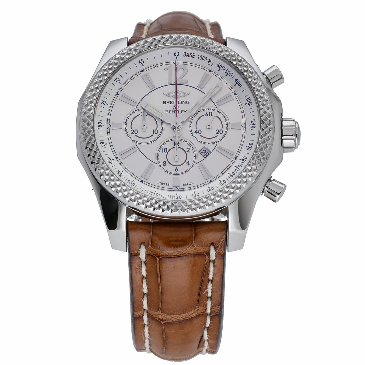 Breitling Bentley Barnato A41390 with silver dial and steel case - product image 2