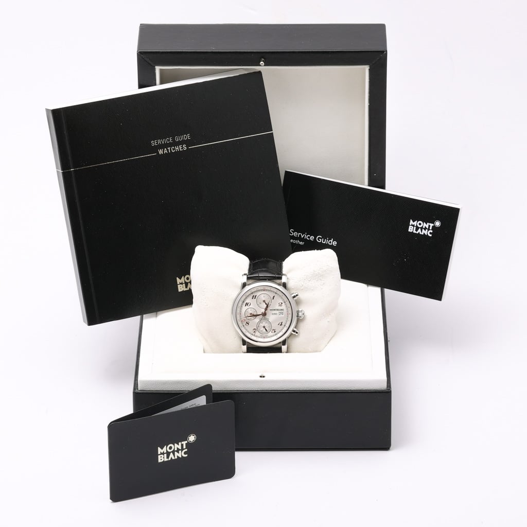 Montblanc Star 4810 110590 with silver dial and steel case - product image 3