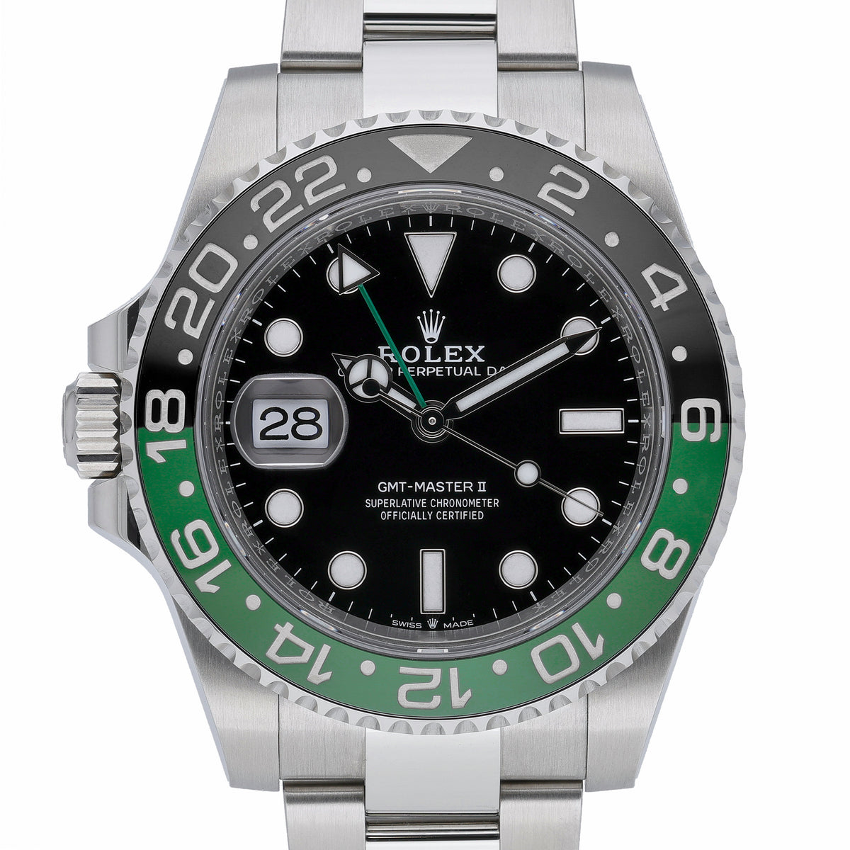 Rolex GMT-Master II 126720VTNR with black dial and oystersteel case