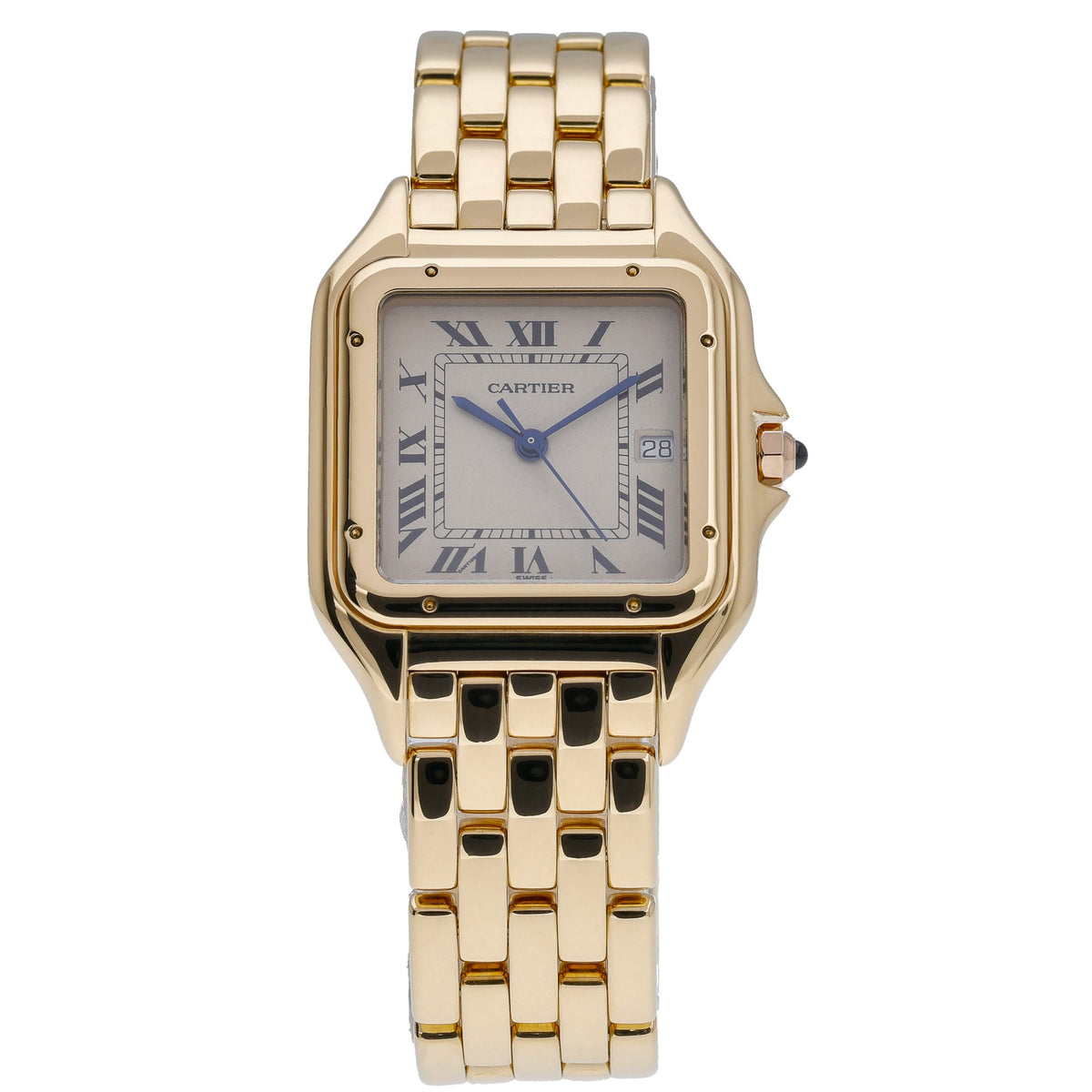 Cartier Panthère 887968 with white dial and 18ct yellow gold case - product image 2