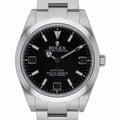 Rolex Explorer 214270 with black dial and oystersteel case