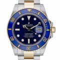 Rolex Submariner 126613LB with blue dial and steel & yellow gold case