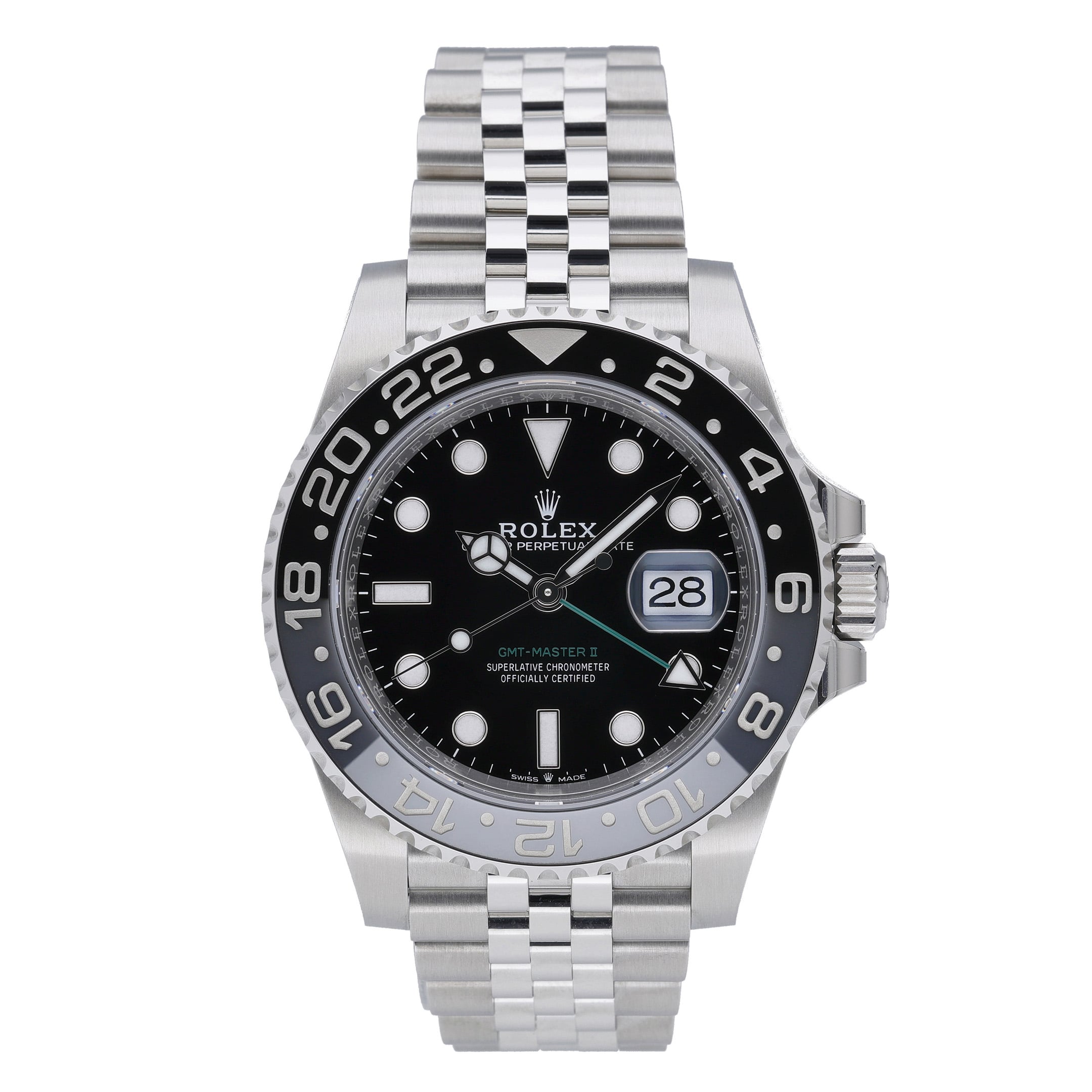 Rolex GMT-Master II 126710GRNR with black dial and oystersteel case - product image 2