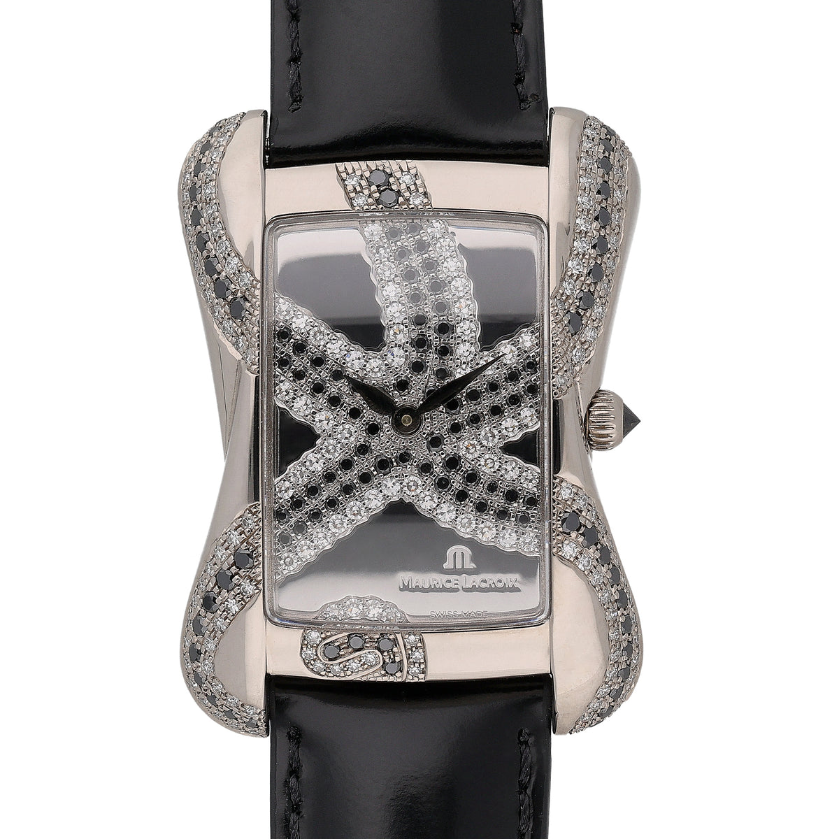 Maurice Lacroix Divina DV5012 with grey dial and 18ct white gold case - product image 3