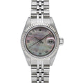 Rolex Datejust 79174 with mother of pearl dial and steel & white gold case