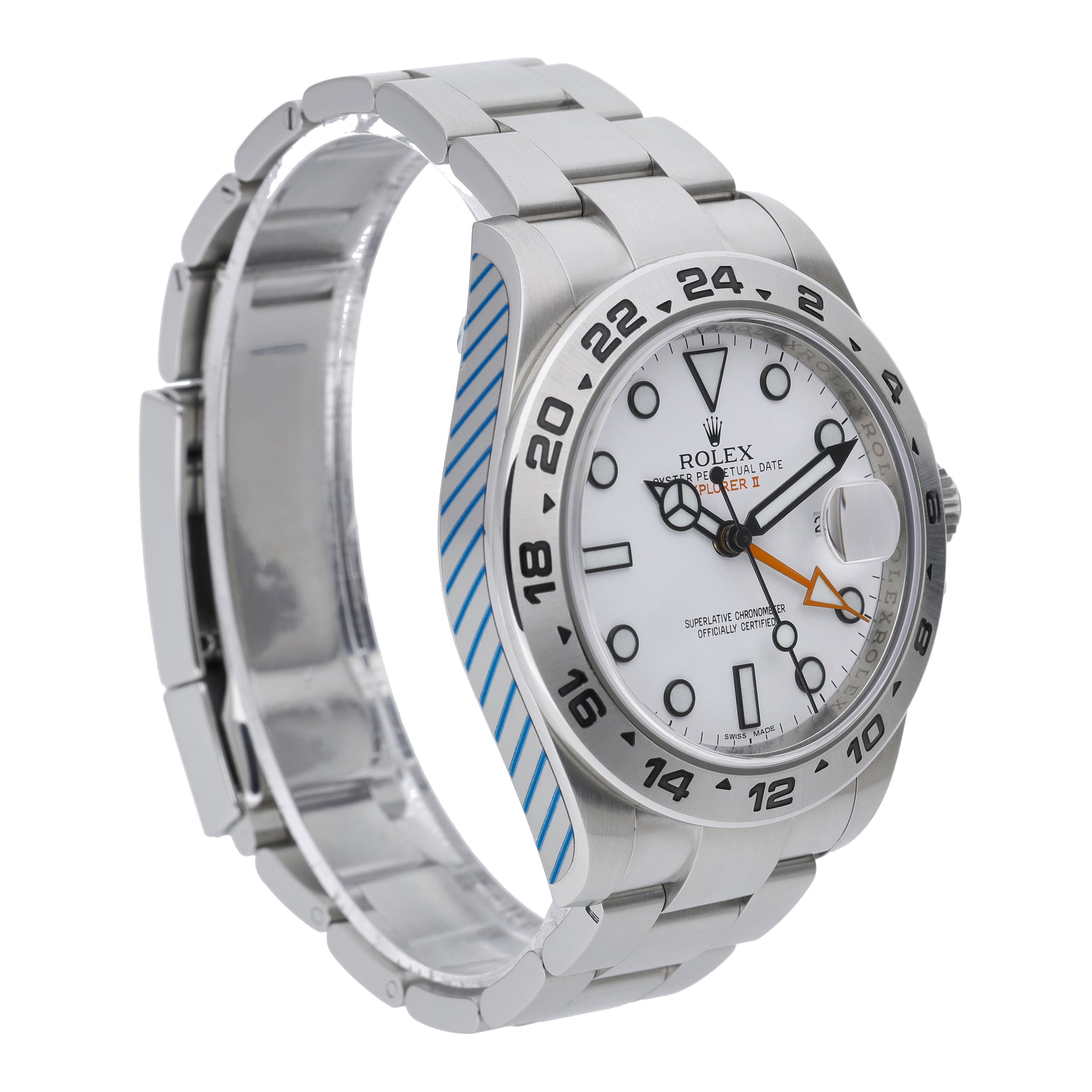 Rolex Explorer II 216570 with white dial and oystersteel case - product image 4