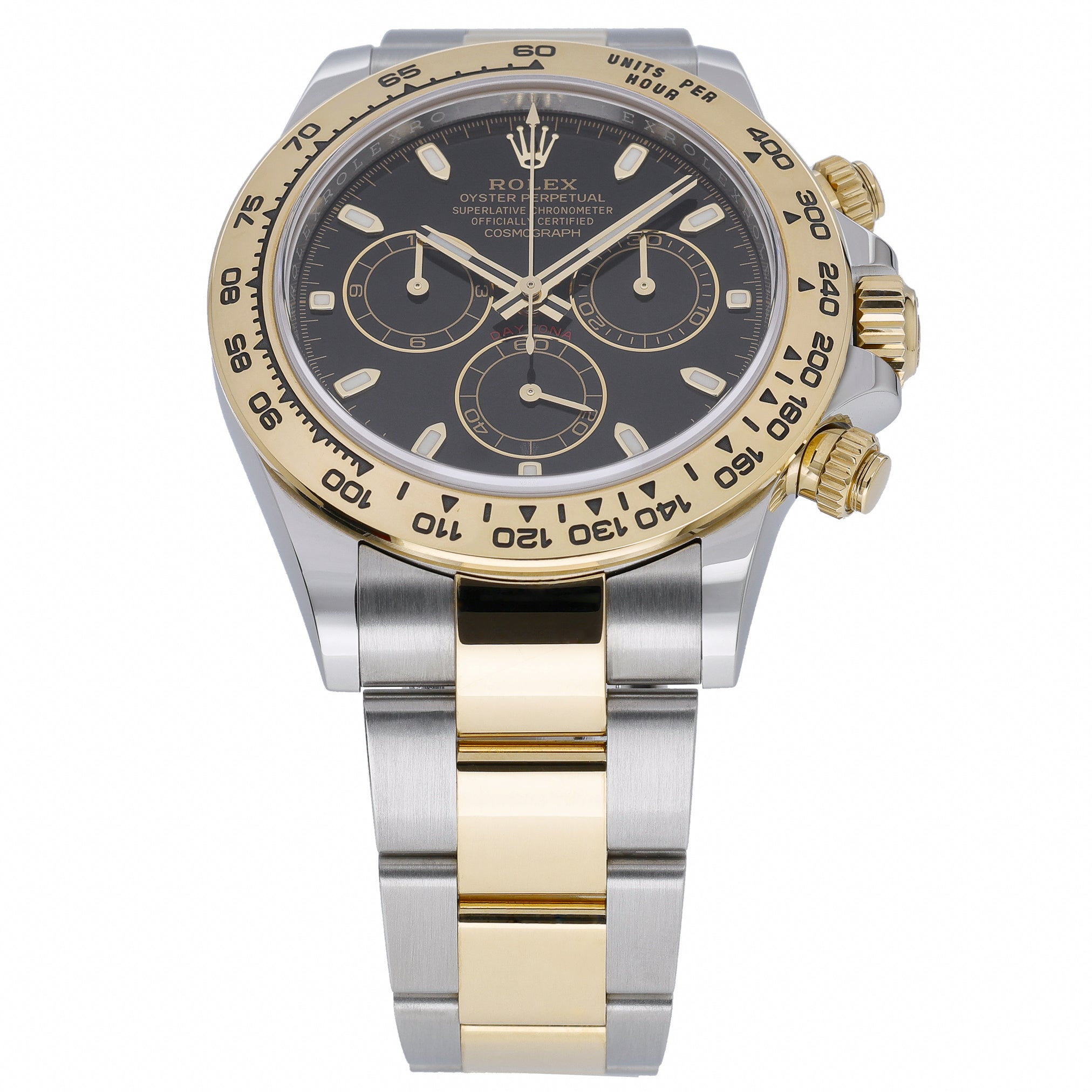 Rolex Daytona 116503 with black dial and steel & yellow gold case - product image 2