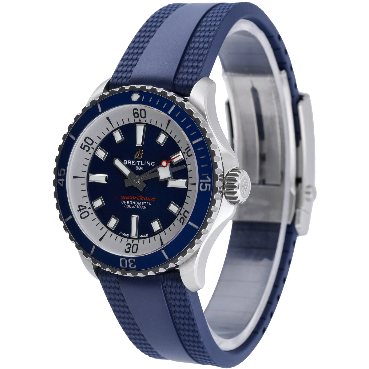 Breitling SuperOcean 44 A17375E71C1S1 with blue dial and steel case - product image 3