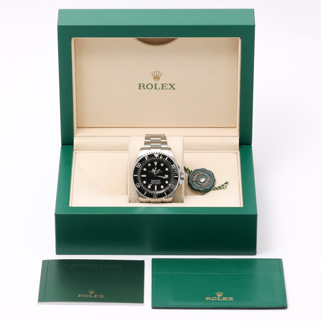 Rolex Deepsea 126660 with black dial and oystersteel case