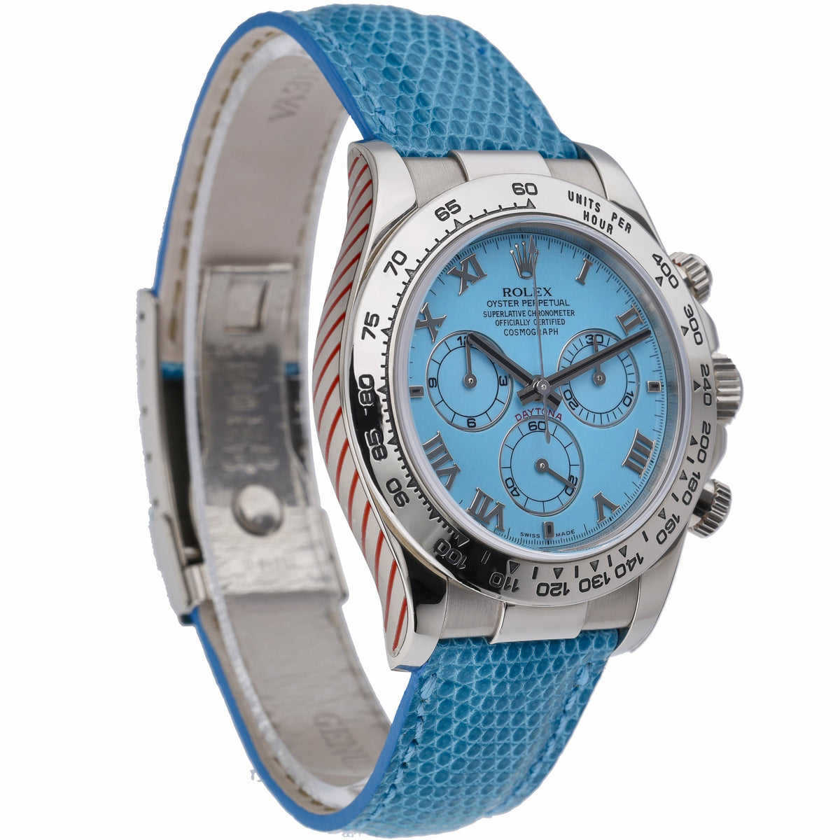 Rolex Daytona 116519 with blue mop dial and 18ct white gold case - product image 4