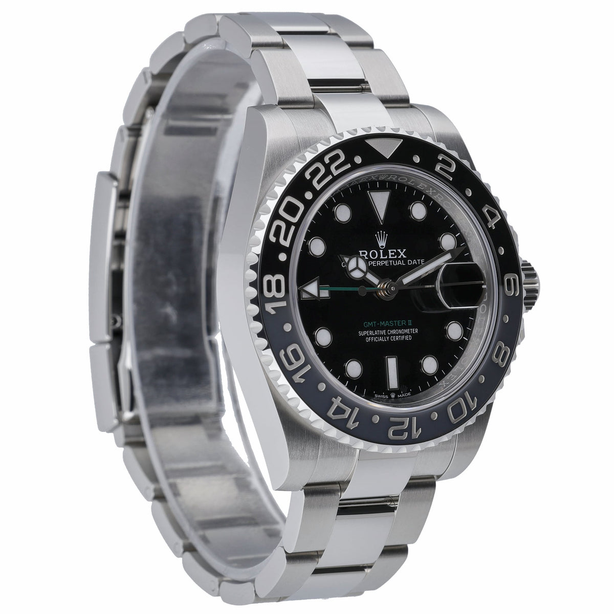 Rolex GMT-Master II 126710GRNR with black dial and oystersteel case - product image 4