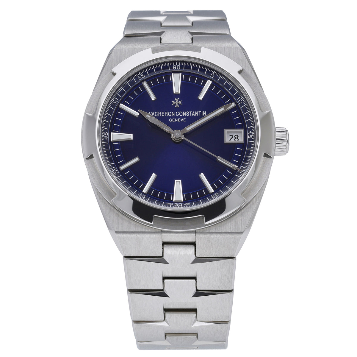 Vacheron Constantin Overseas 4500V/110A-B128 with blue dial and steel case - product image 3