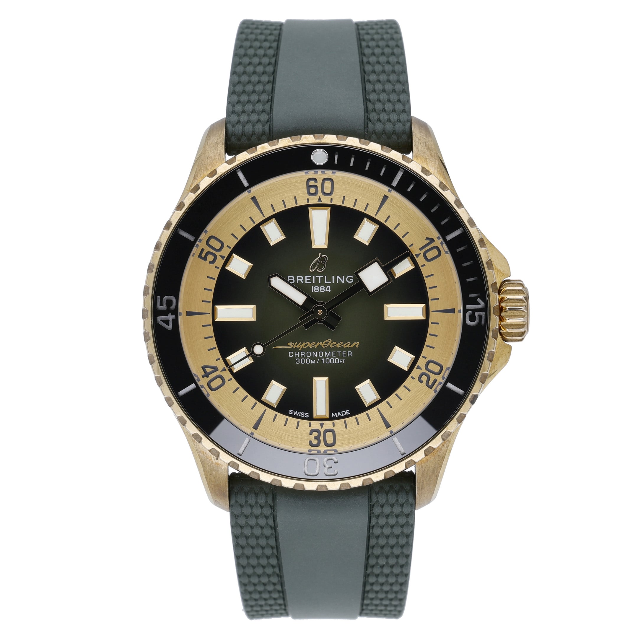 Breitling Superocean N17375 with green dial and bronze case - product image 2