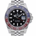 Rolex GMT-Master II 126710BLRO with black dial and oystersteel case