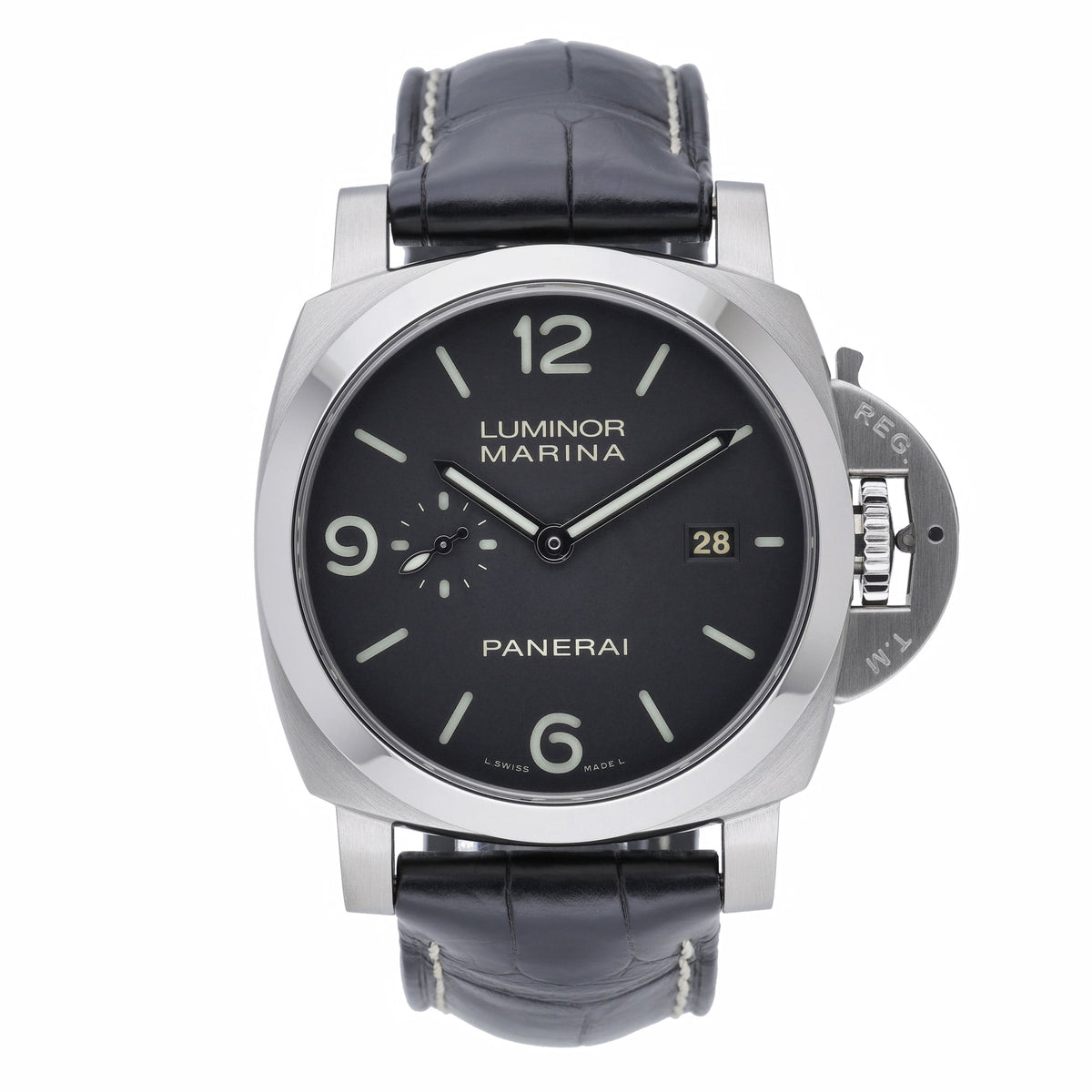 Panerai Luminor Marina PAM03312 with black dial and steel case - product image 2