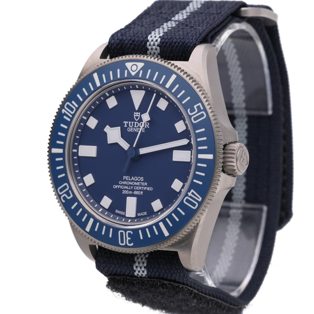 Tudor Pelagos FXD 25707B/21 with blue dial and titanium case - product image 4