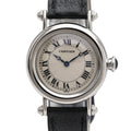 Cartier Diabolo 1462 with white dial and platinum case
