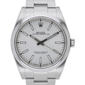 Rolex Oyster Perpetual 114300 with white dial and oystersteel case