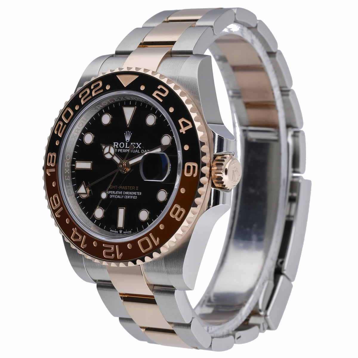 Rolex GMT-Master II 126711CHNR with black dial and steel & rose gold case - product image 3