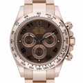 Rolex Daytona 116505 with chocolate dial and 18ct rose gold case