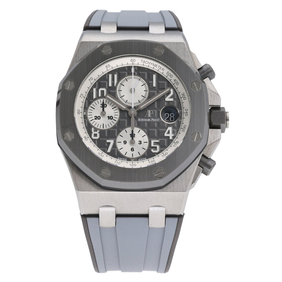Audemars Piguet Royal Oak Offshore Chronograph 26470IO.OO.A006CA.01 with grey dial and titanium case - product image 3