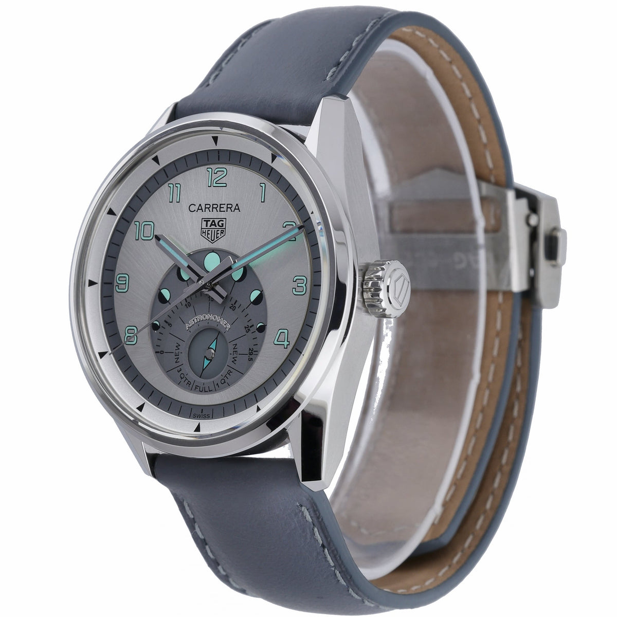 Tag Heuer Astronomer WBX2112.FC6615 with silver dial and steel case - product image 3