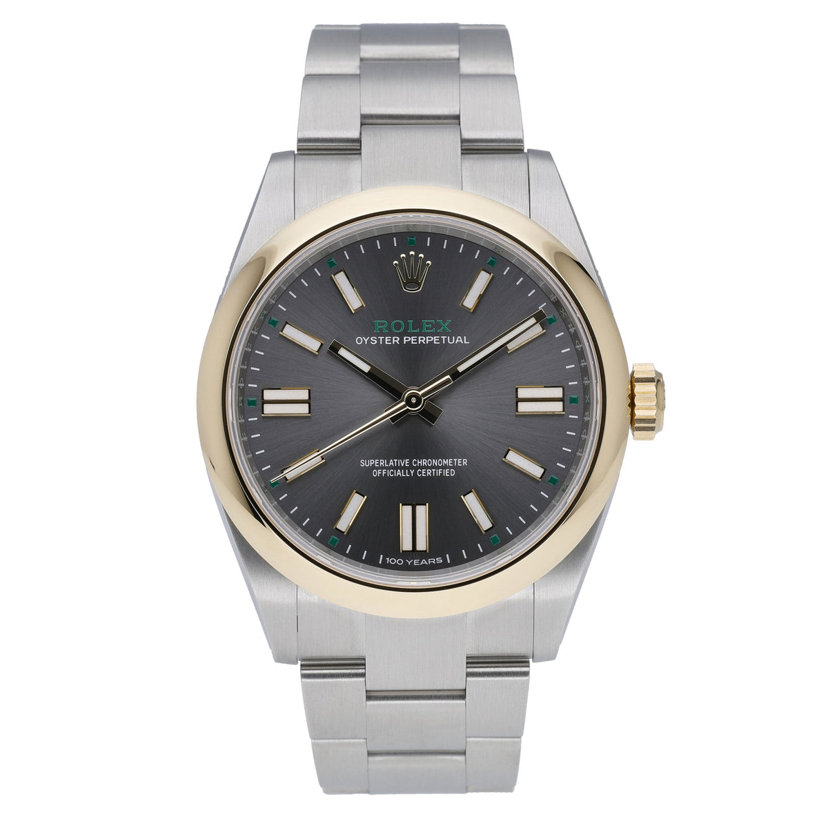 Rolex Rolex Oyster Perpetual 41 134303 with slate dial and steel & yellow gold case - product image 2