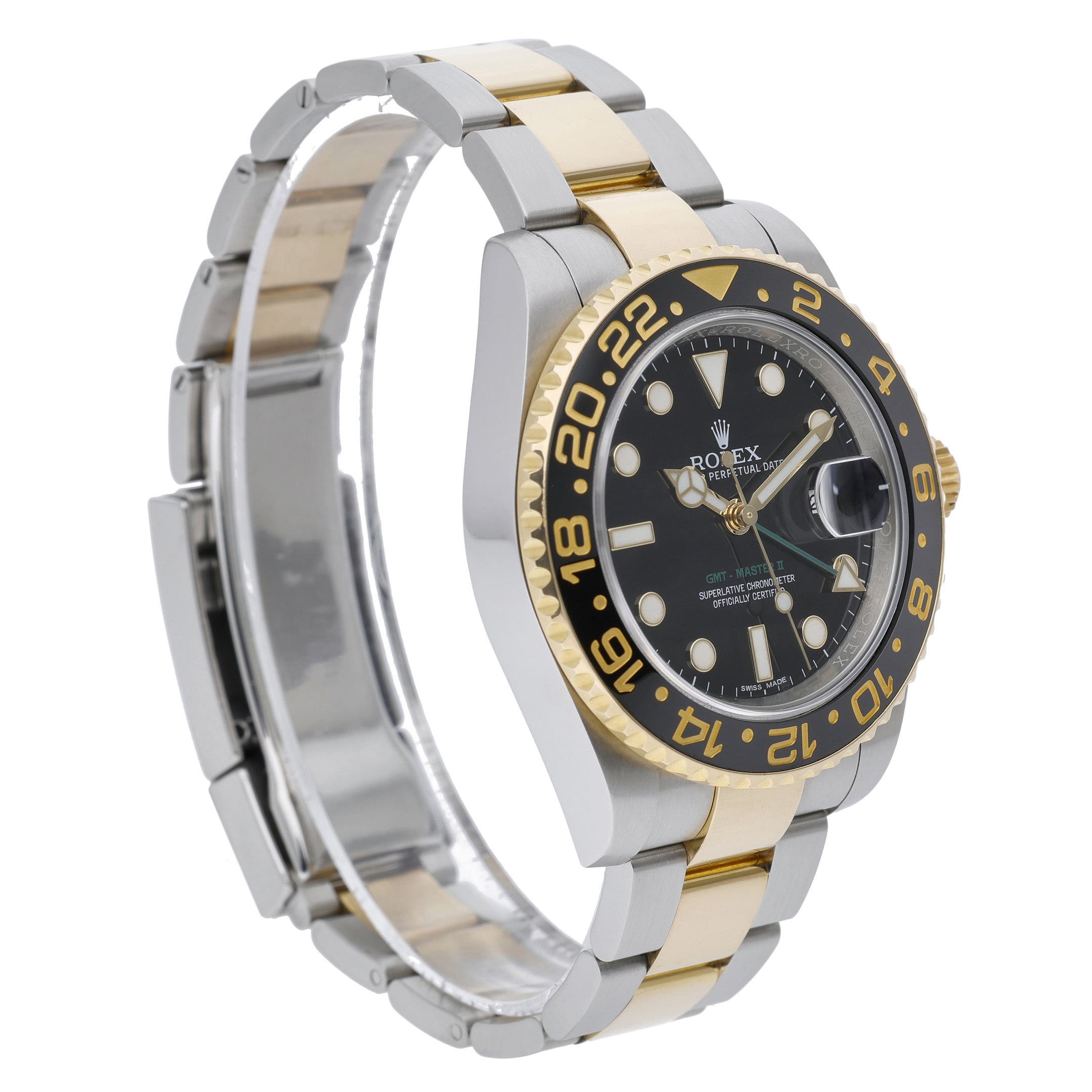 Rolex GMT-Master 116713LN with black dial and steel & yellow gold case - product image 4