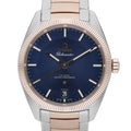 Omega Constellation Globemaster 130.20.39.21.03.001 with blue dial and steel & rose gold case