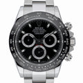 Rolex Daytona 116500LN with black dial and oystersteel case