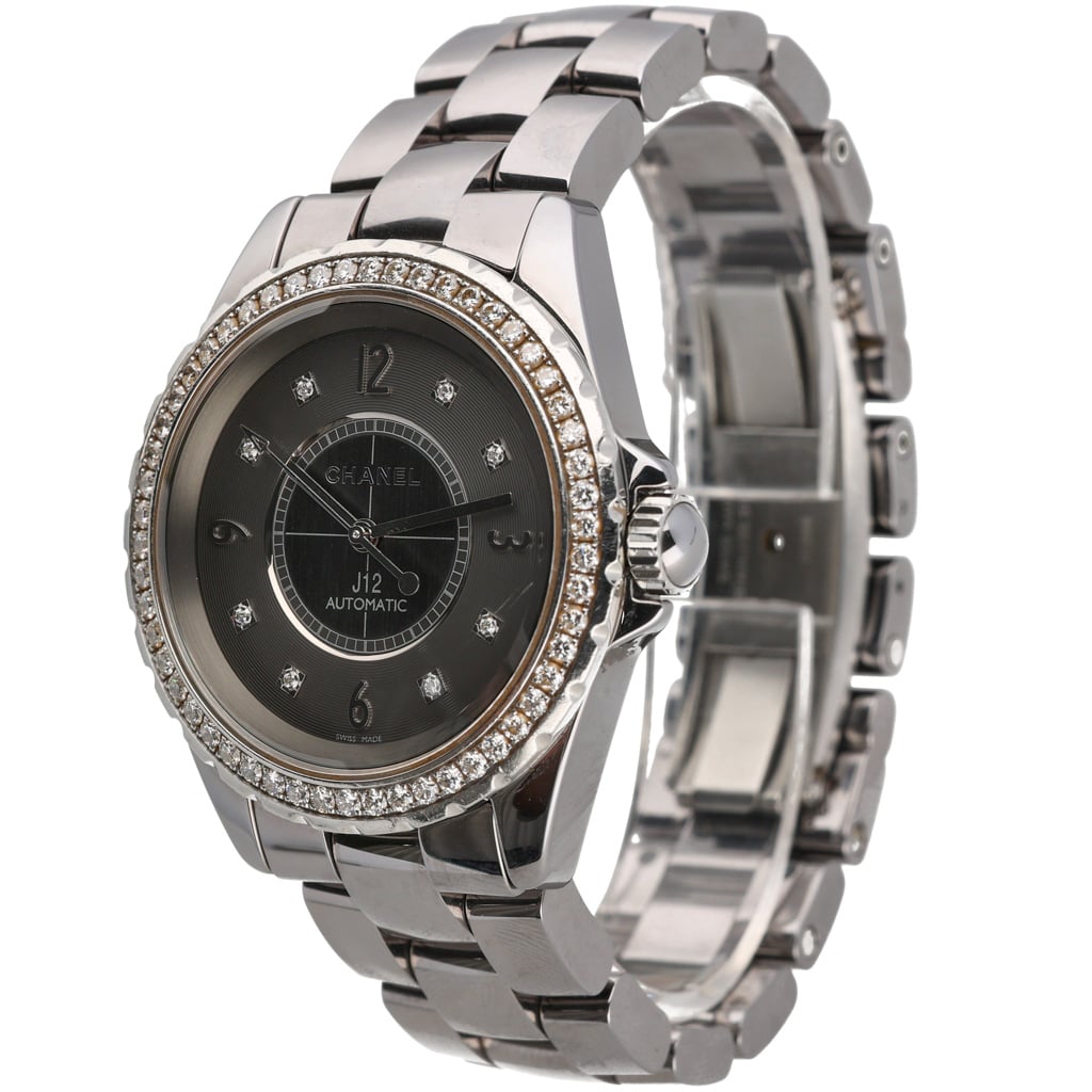 Chanel J12 H2566 with grey dial and ceramic case - product image 3