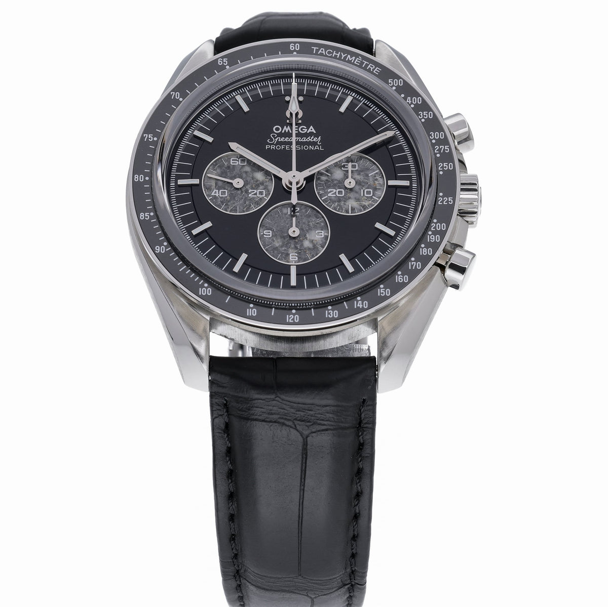 Omega Speedmaster Calibre 321 311.93.42.30.99.001 with black dial and platinum case - product image 2