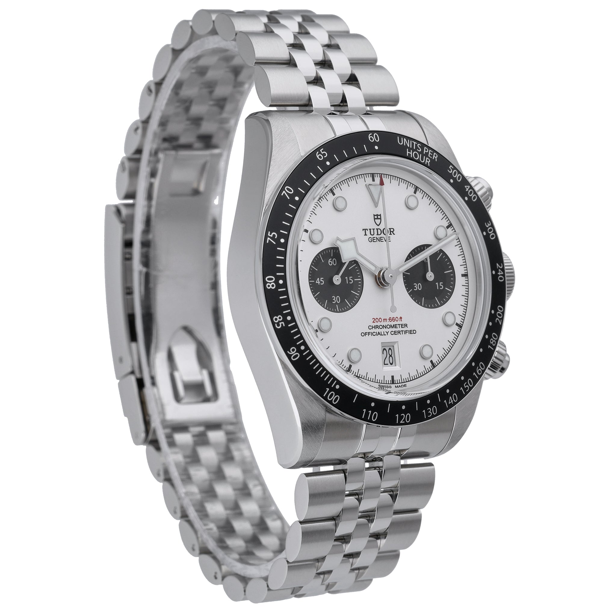 Tudor Black Bay GMT 79360N with white dial and steel case - product image 4