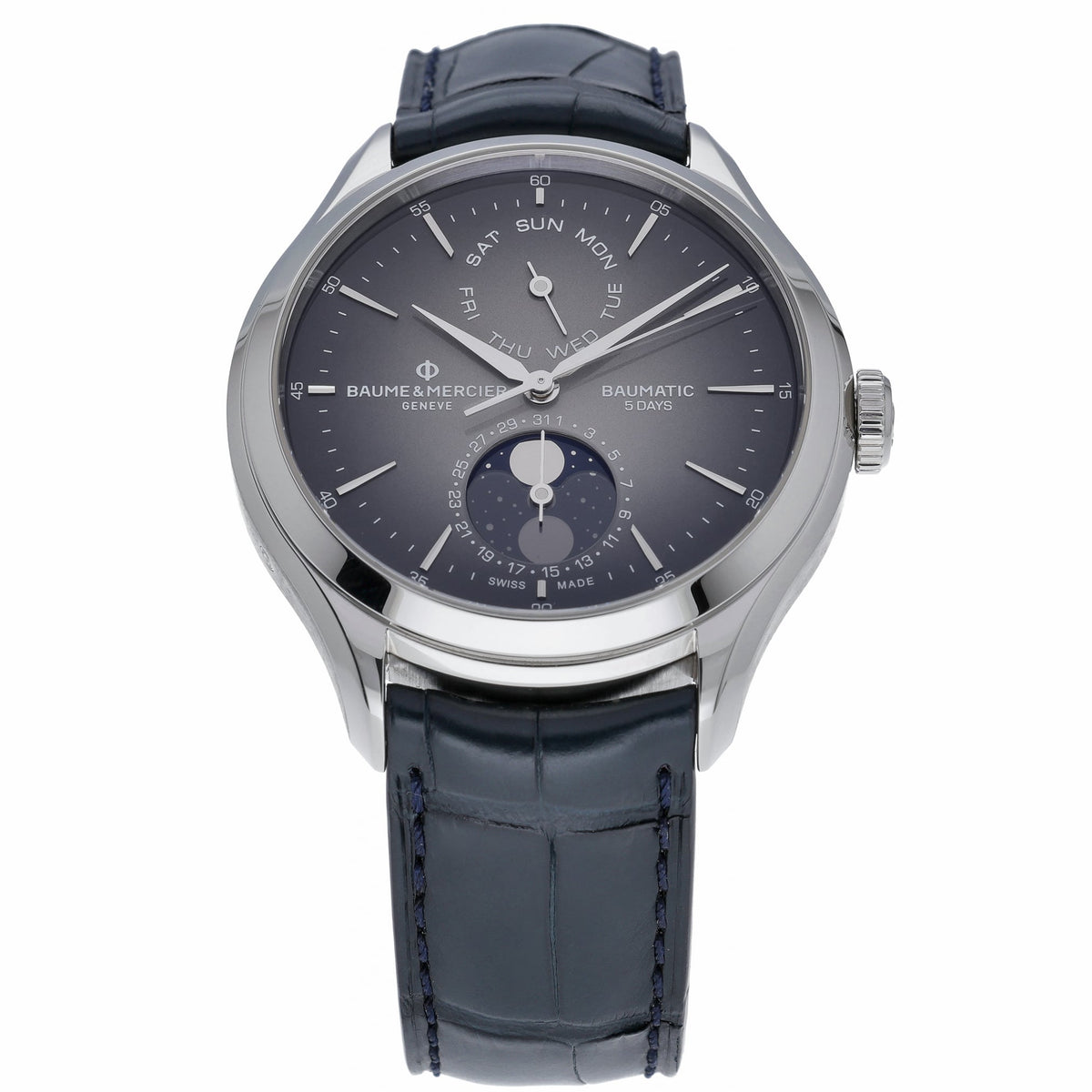 Baume & Mercier Clifton M0A10548 with grey dial and steel case - product image 2