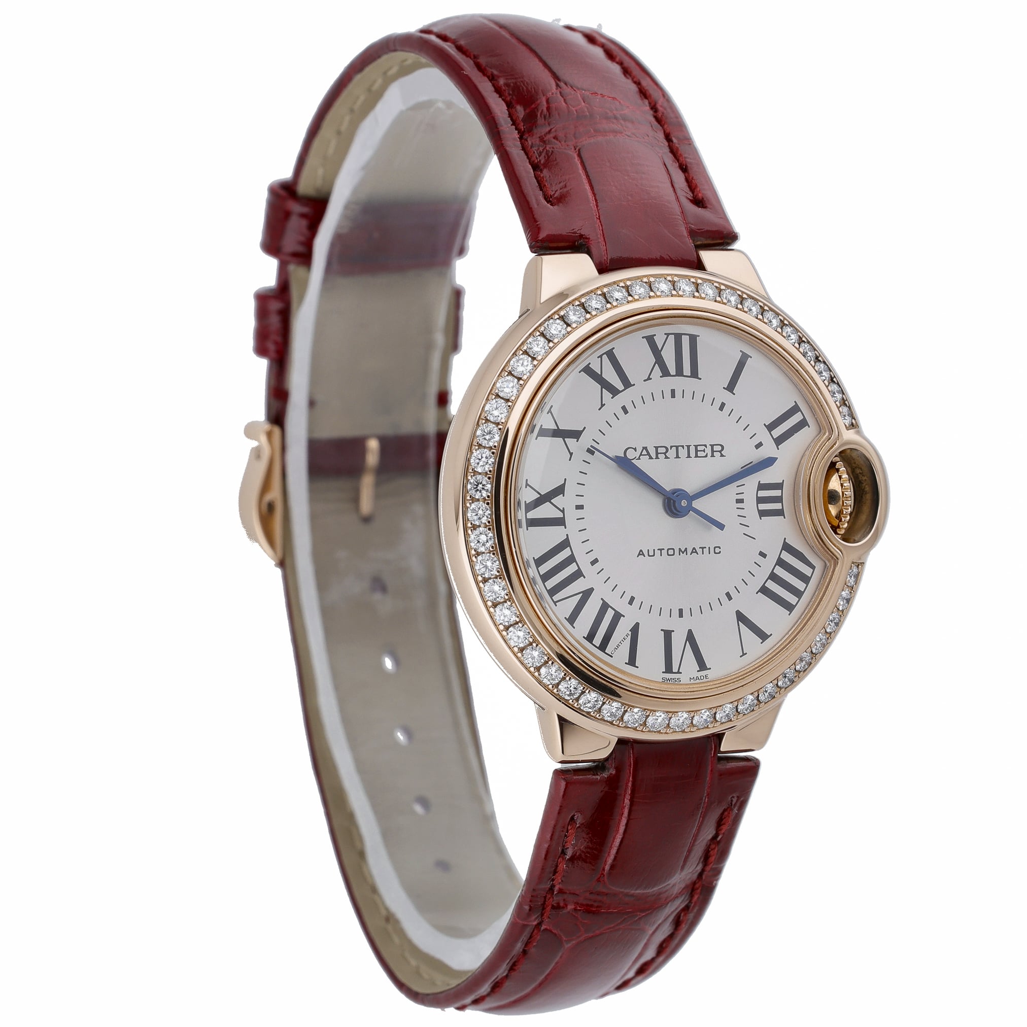 Cartier Ballon Bleu WJBB0033 with silver dial and 18ct rose gold case - product image 4