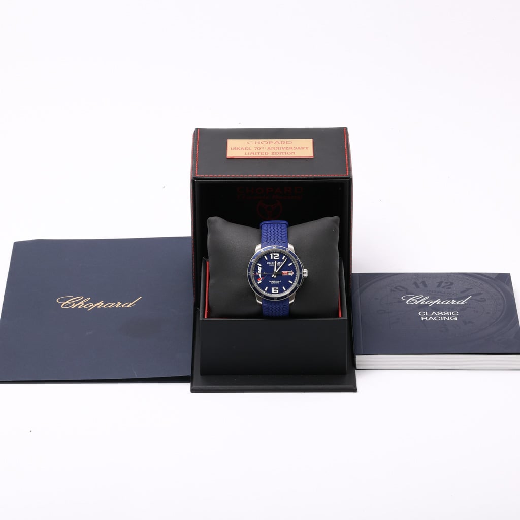 Chopard 168566-3009 with blue dial and steel case - product image 2