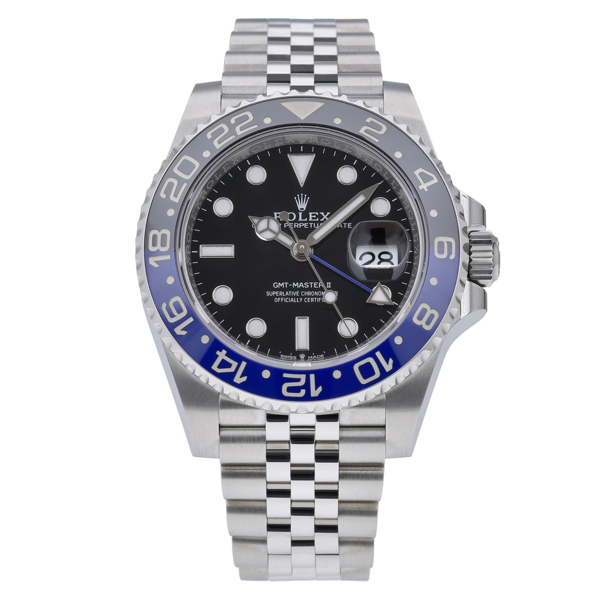 Rolex GMT-Master II 126710BLNR with black dial and oystersteel case - product image 3