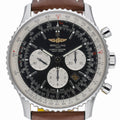 Breitling Navitimer 01 AB0129 with black dial and steel case