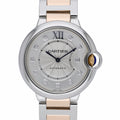 Cartier Ballon Bleu 3284 with silver dial and steel & rose gold case